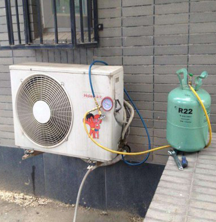 岗巴空调加氟